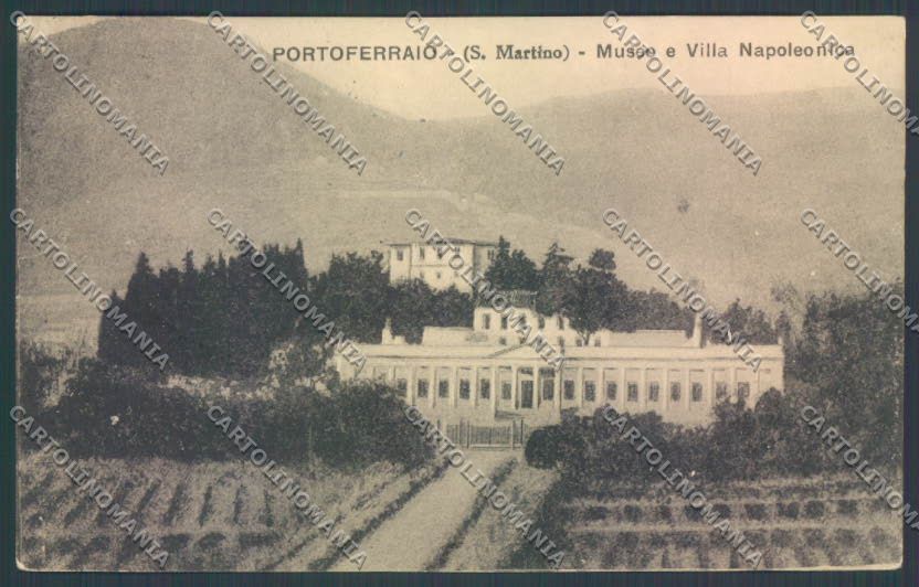Livorno Portoferraio Museo e Villa Napoleonica San Martino cartolina ZB5177 – fronte