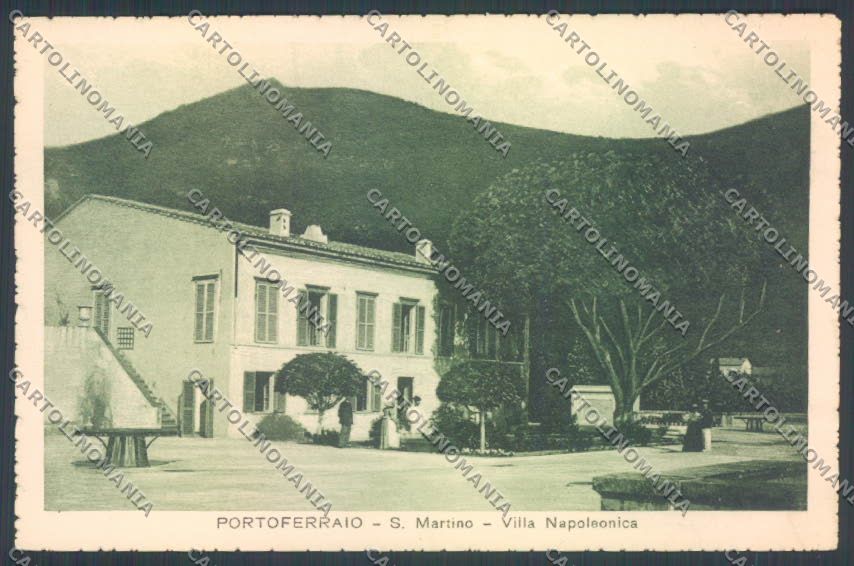 Livorno Portoferraio Villa Napoleonica cartolina ZB5188 – fronte