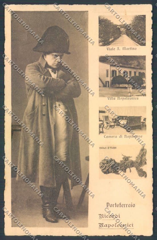 Livorno Portoferraio Ricordi Napoleonici cartolina ZB5190 – fronte