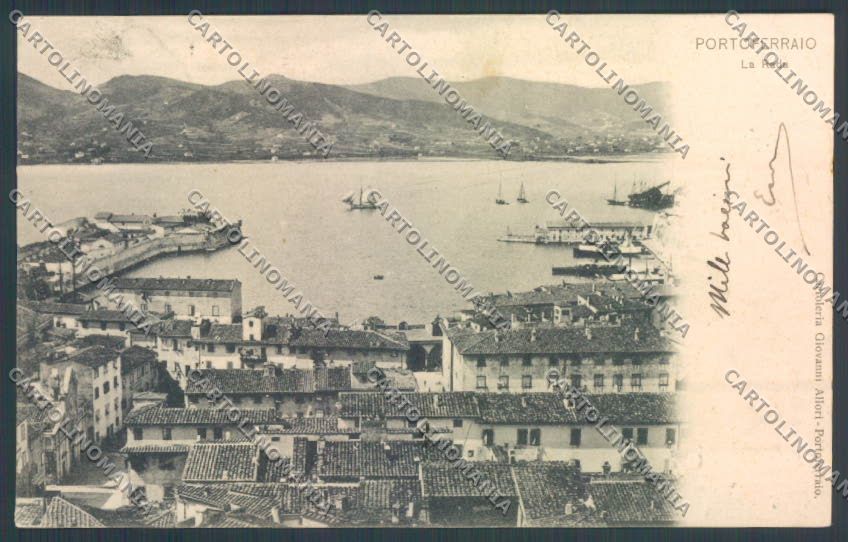 Livorno Portoferraio PIEGHINA cartolina ZB5207 – fronte