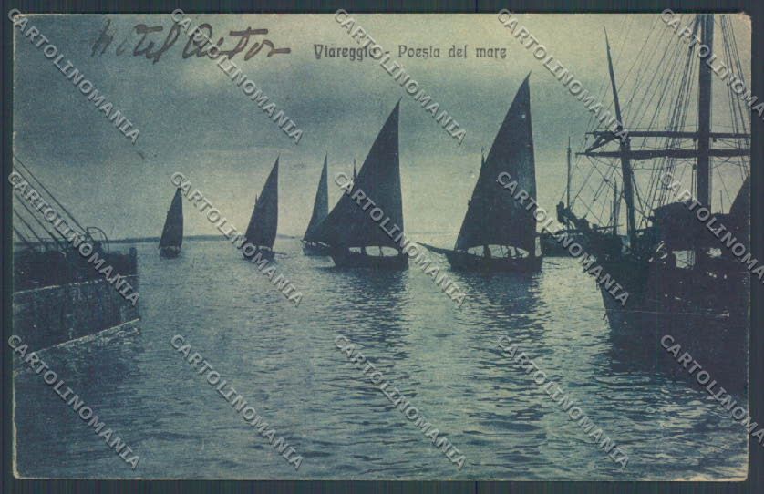 Lucca Viareggio cartolina ZB5213 – fronte