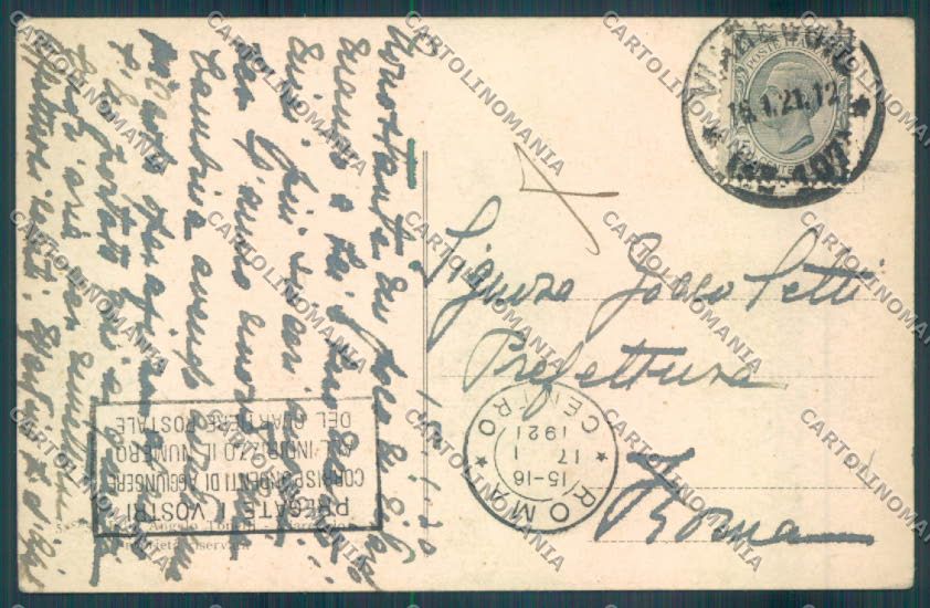 Lucca Viareggio cartolina ZB5213 – retro