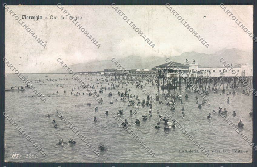 Lucca Viareggio cartolina ZB5218 – fronte