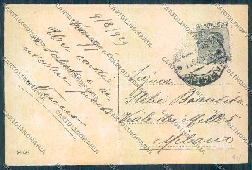 Lucca Viareggio cartolina ZB5220 – retro