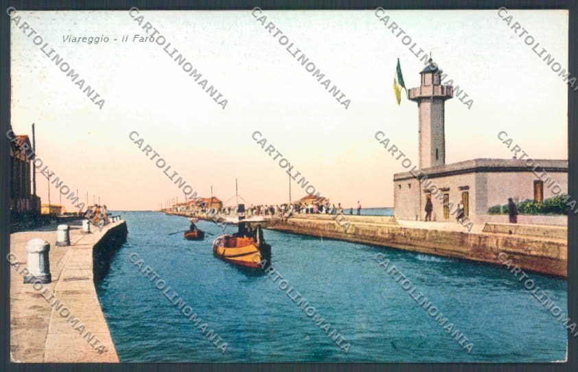 Lucca Viareggio Faro cartolina ZB5226 – fronte