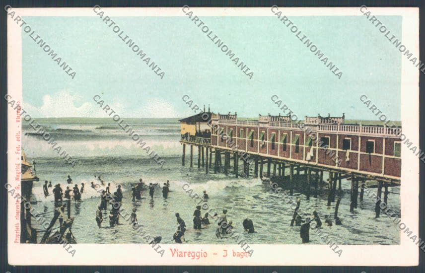 Lucca Viareggio cartolina ZB5229 – fronte