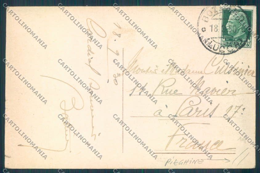 Lucca Viareggio PIEGHINE cartolina ZB5232 – retro