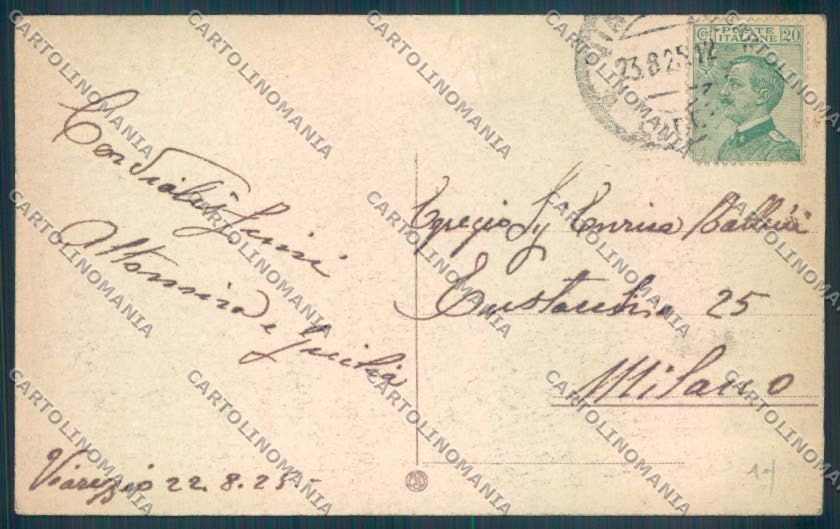 Lucca Viareggio cartolina ZB5234 – retro