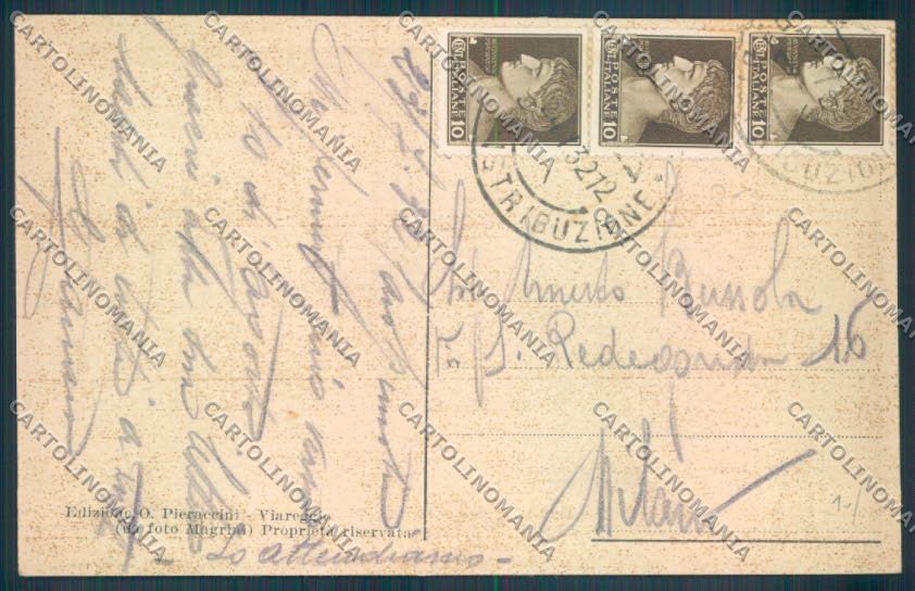 Lucca Viareggio cartolina ZB5240 – retro