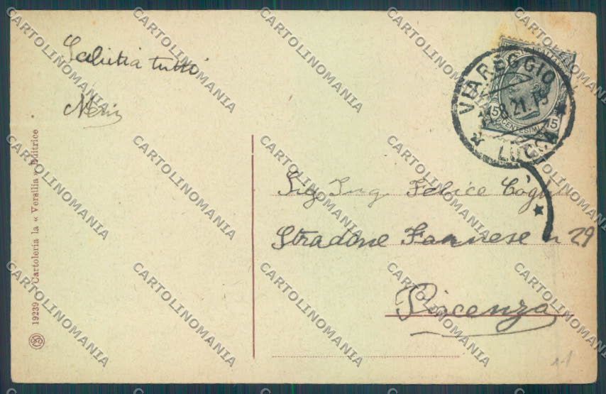 Lucca Viareggio cartolina ZB5241 – retro