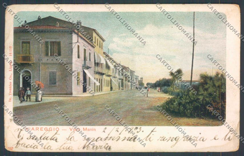 Lucca Viareggio FORO PIEGHE cartolina ZB5245 – fronte