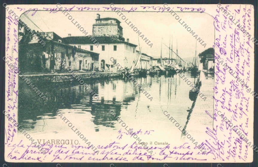 Lucca Viareggio PIEGA cartolina ZB5249 – fronte