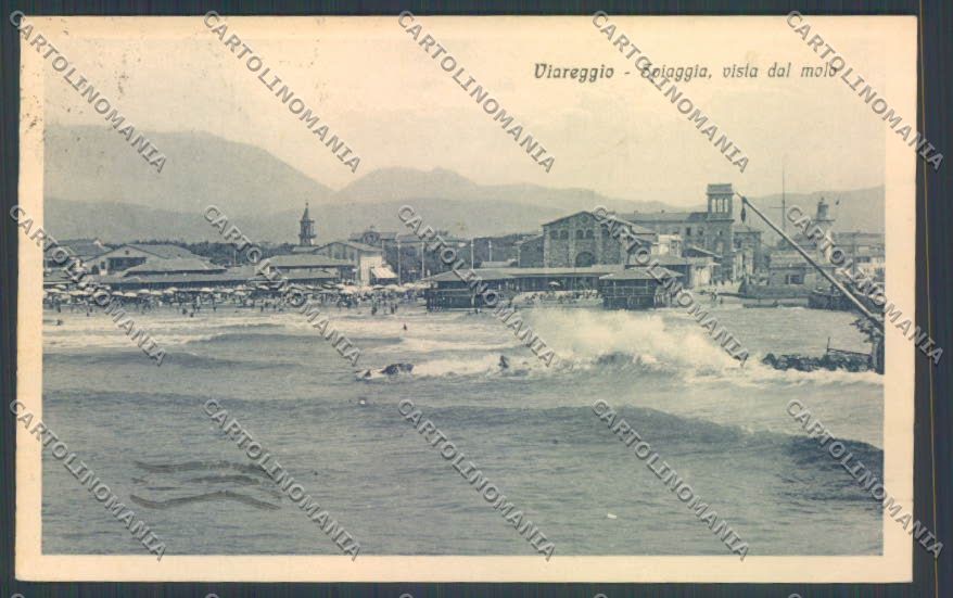 Lucca Viareggio cartolina ZB5250 – fronte