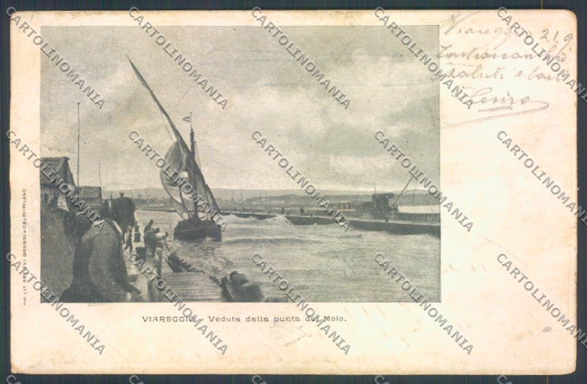 Lucca Viareggio cartolina ZB5252 – fronte