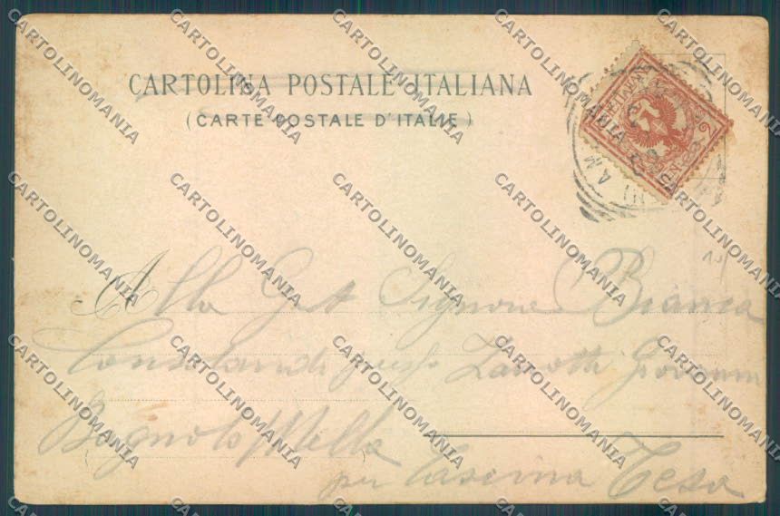 Lucca Viareggio cartolina ZB5252 – retro