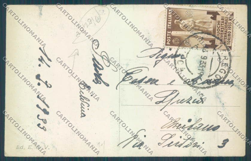 Lucca Viareggio PIEGHE cartolina ZB5256 – retro
