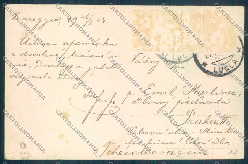 Lucca Viareggio cartolina ZB5267 – retro