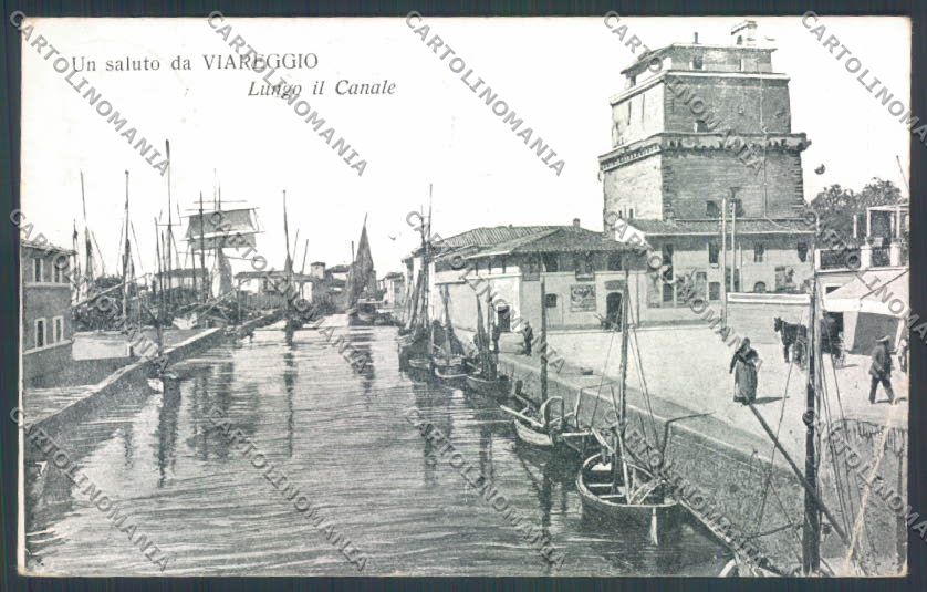 Lucca Viareggio cartolina ZB5287 – fronte