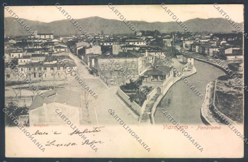 Lucca Viareggio cartolina ZB5288 – fronte