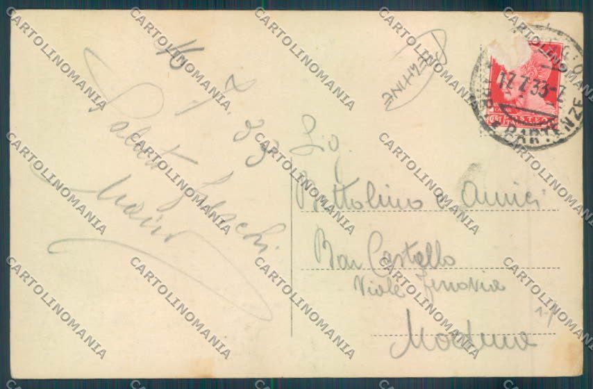 Lucca Viareggio PIEGHINE cartolina ZB5291 – retro