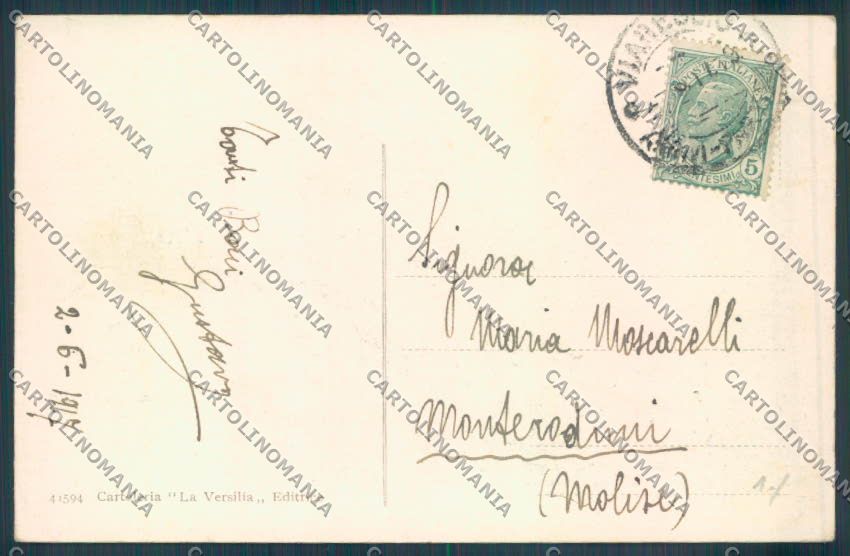 Lucca Viareggio cartolina ZB5293 – retro