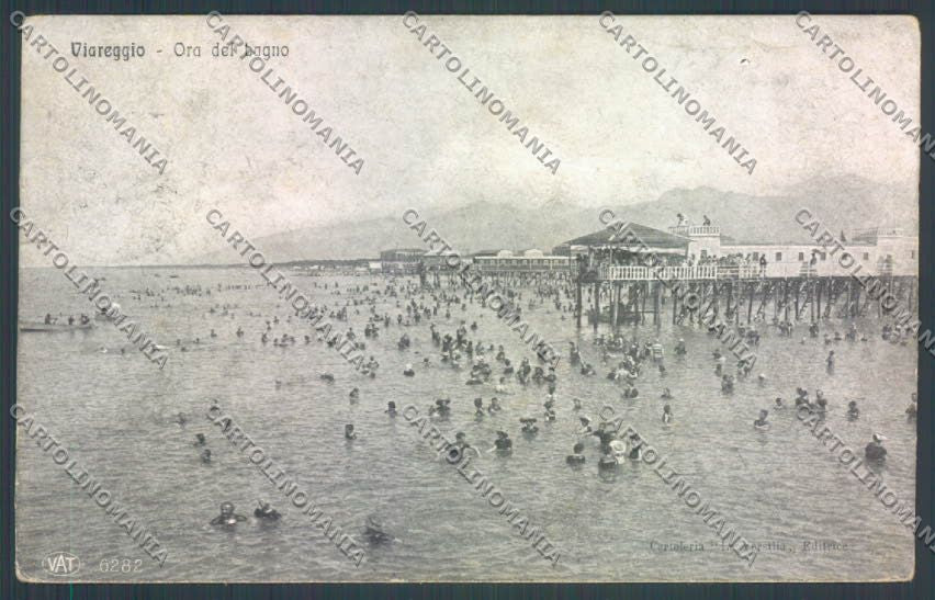 Lucca Viareggio cartolina ZB5296 – fronte