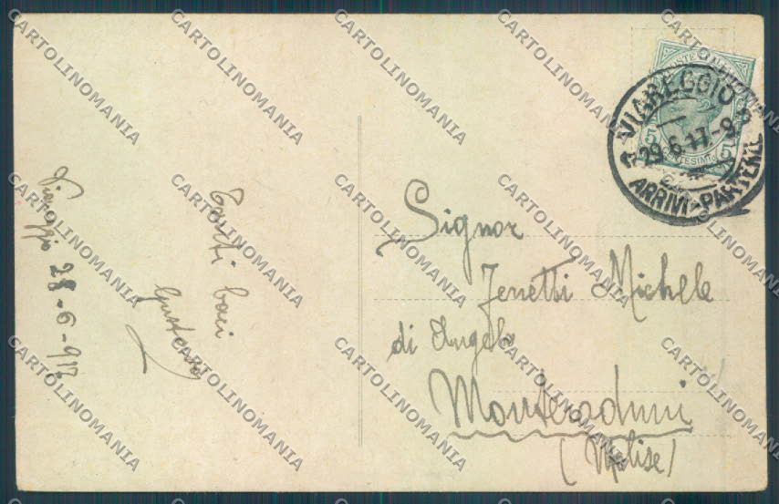 Lucca Viareggio cartolina ZB5296 – retro