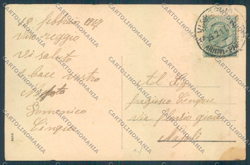 Lucca Viareggio cartolina ZB5298 – retro