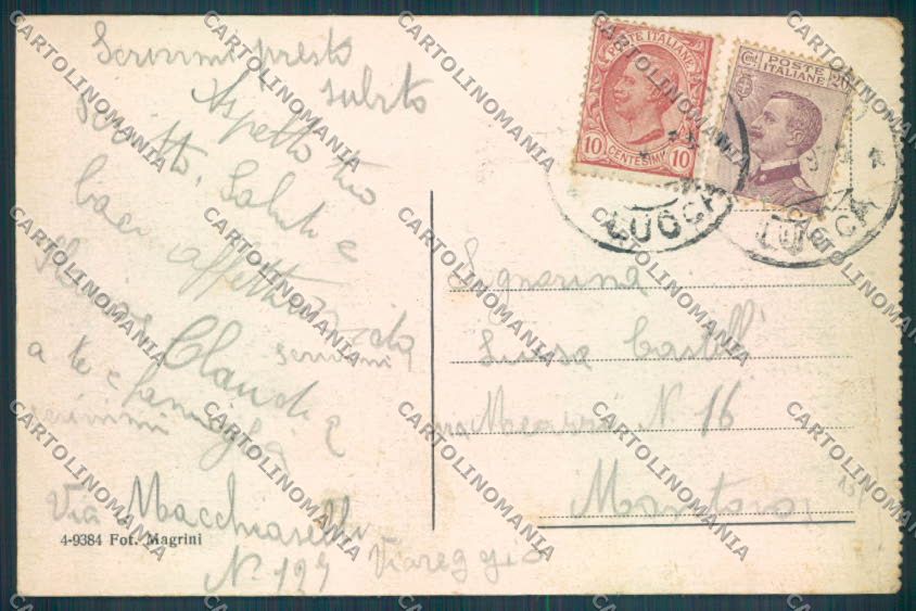 Lucca Viareggio cartolina ZB5306 – retro
