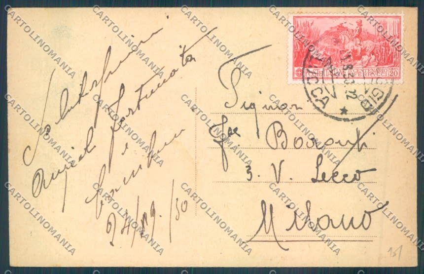 Lucca Viareggio cartolina ZB5323 – retro