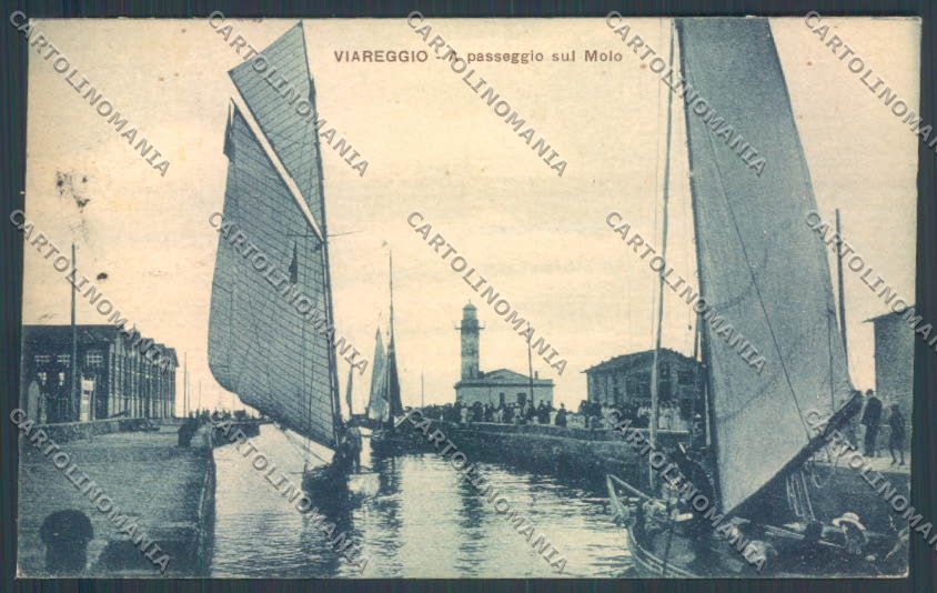 Lucca Viareggio cartolina ZB5329 – fronte