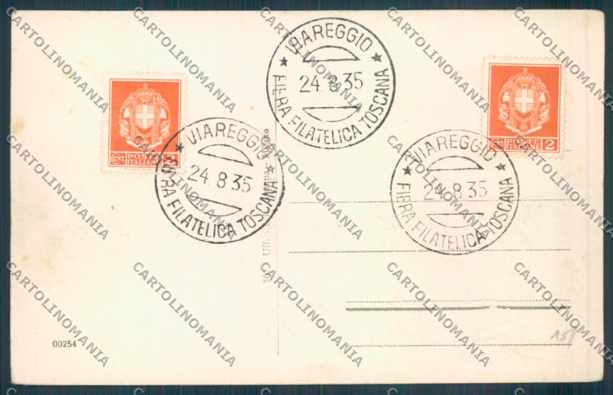 Lucca Viareggio cartolina ZB5330 – retro