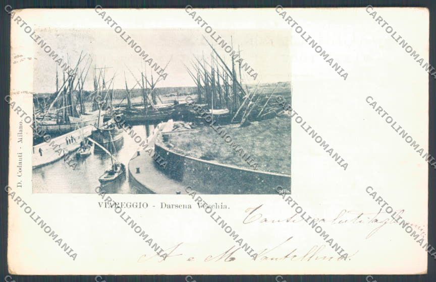 Lucca Viareggio cartolina ZB5332 – fronte