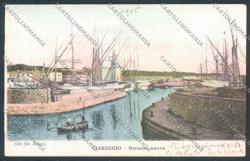 Lucca Viareggio cartolina ZB5336 – fronte