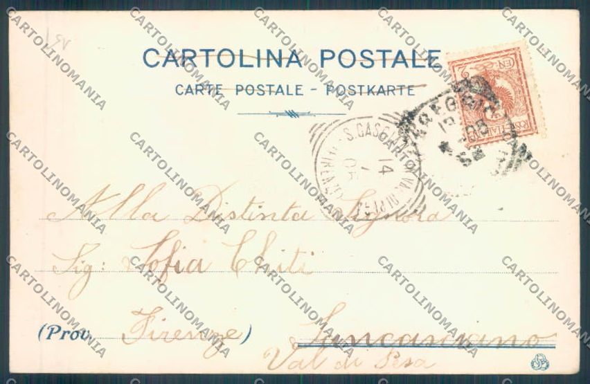 Lucca Viareggio cartolina ZB5336 – retro