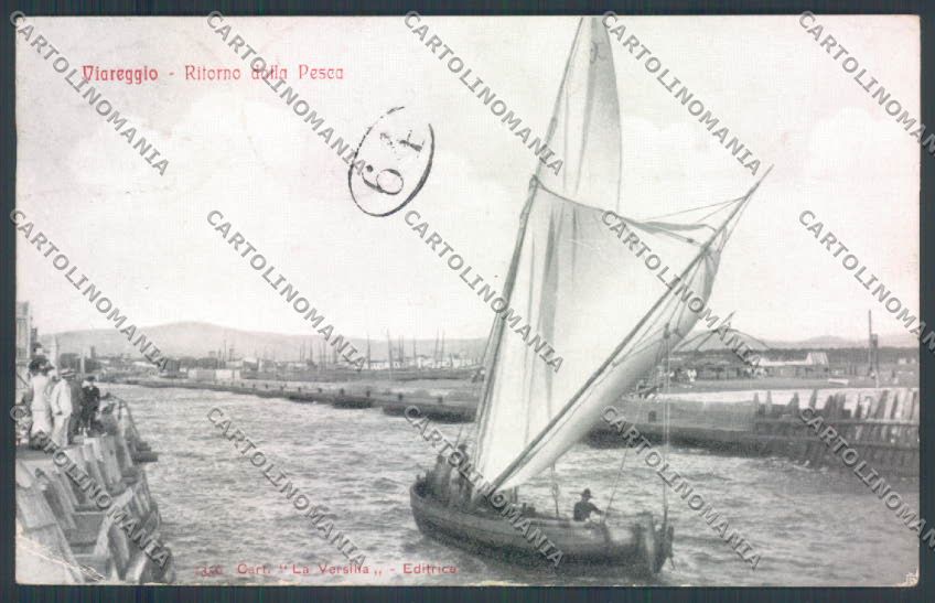 Lucca Viareggio PIEGHINA cartolina ZB5339 – fronte