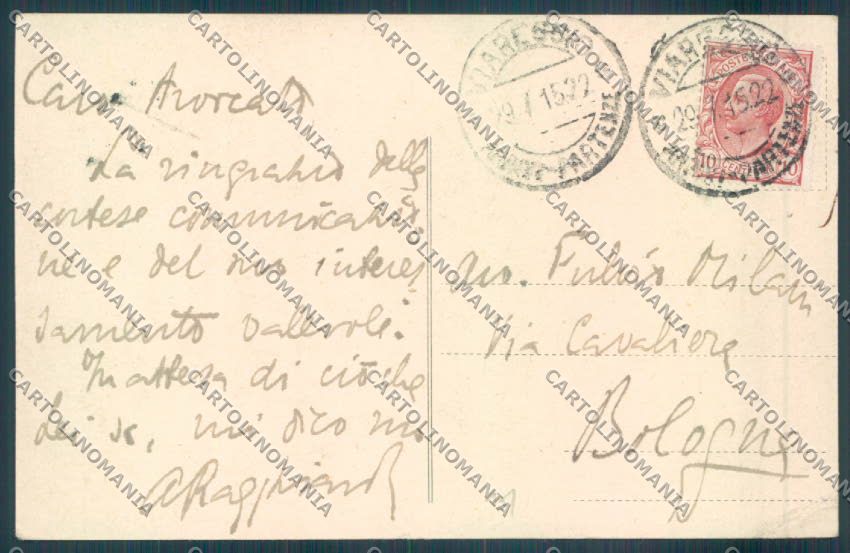 Lucca Viareggio PIEGHINA cartolina ZB5339 – retro