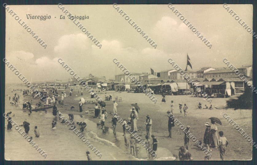 Lucca Viareggio cartolina ZB5340 – fronte