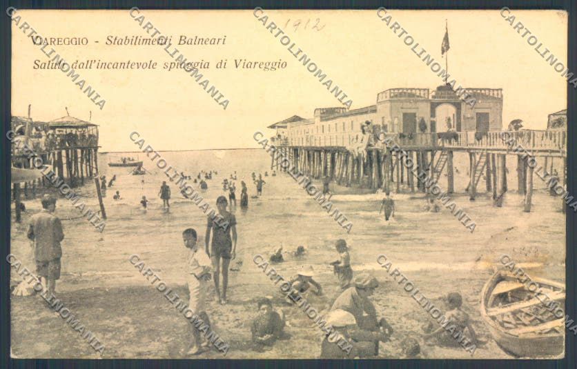 Lucca Viareggio cartolina ZB5341 – fronte
