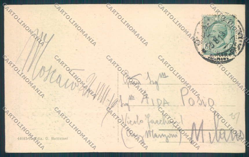 Lucca Viareggio cartolina ZB5343 – retro