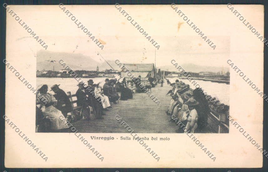 Lucca Viareggio cartolina ZB5345 – fronte