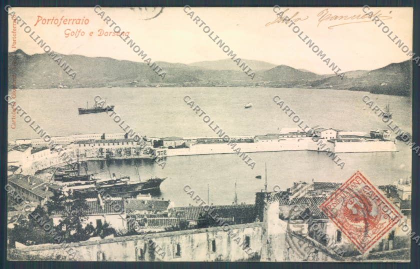 Livorno Portoferraio cartolina ZB5354 – fronte