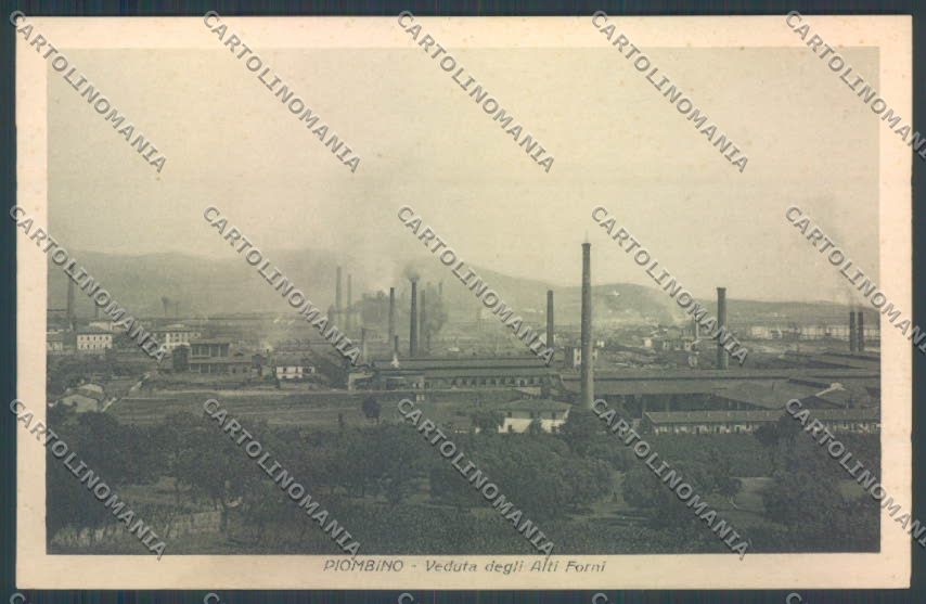 Livorno Piombino Alti Forni cartolina ZB5459 – fronte