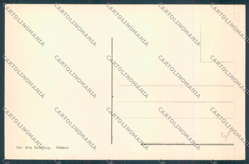 Livorno Piombino Alti Forni cartolina ZB5459 – retro
