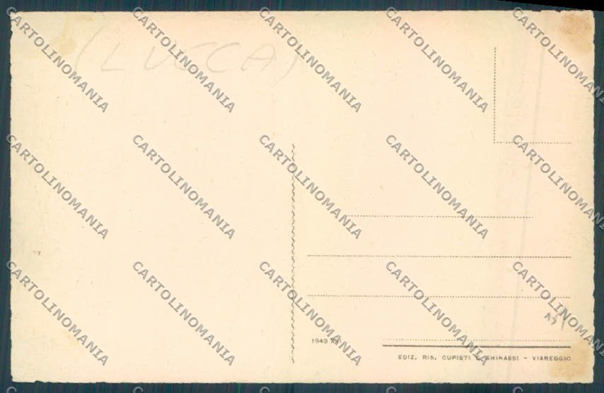 Lucca Viareggio cartolina ZB5463 – retro