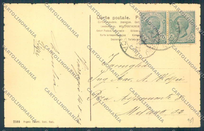 Lucca Viareggio cartolina ZB5464 – retro