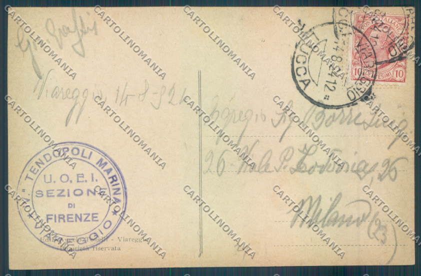 Lucca Viareggio cartolina ZB5483 – retro