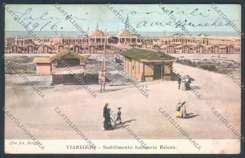 Lucca Viareggio cartolina ZB5487 – fronte