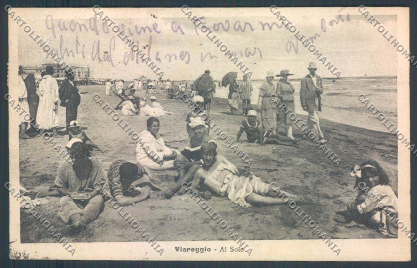 Lucca Viareggio cartolina ZB5493 – fronte