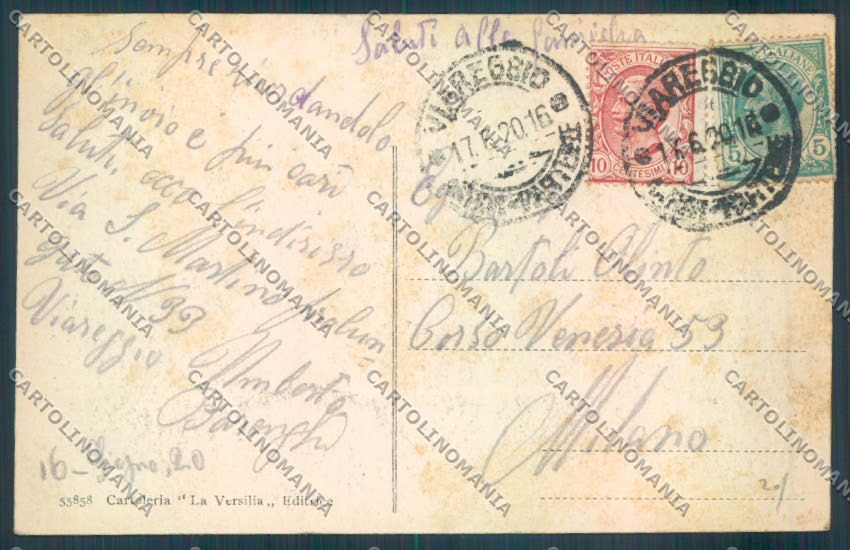Lucca Viareggio cartolina ZB5493 – retro